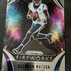 Panini Prizm Fireworks Card with Multicolor Design